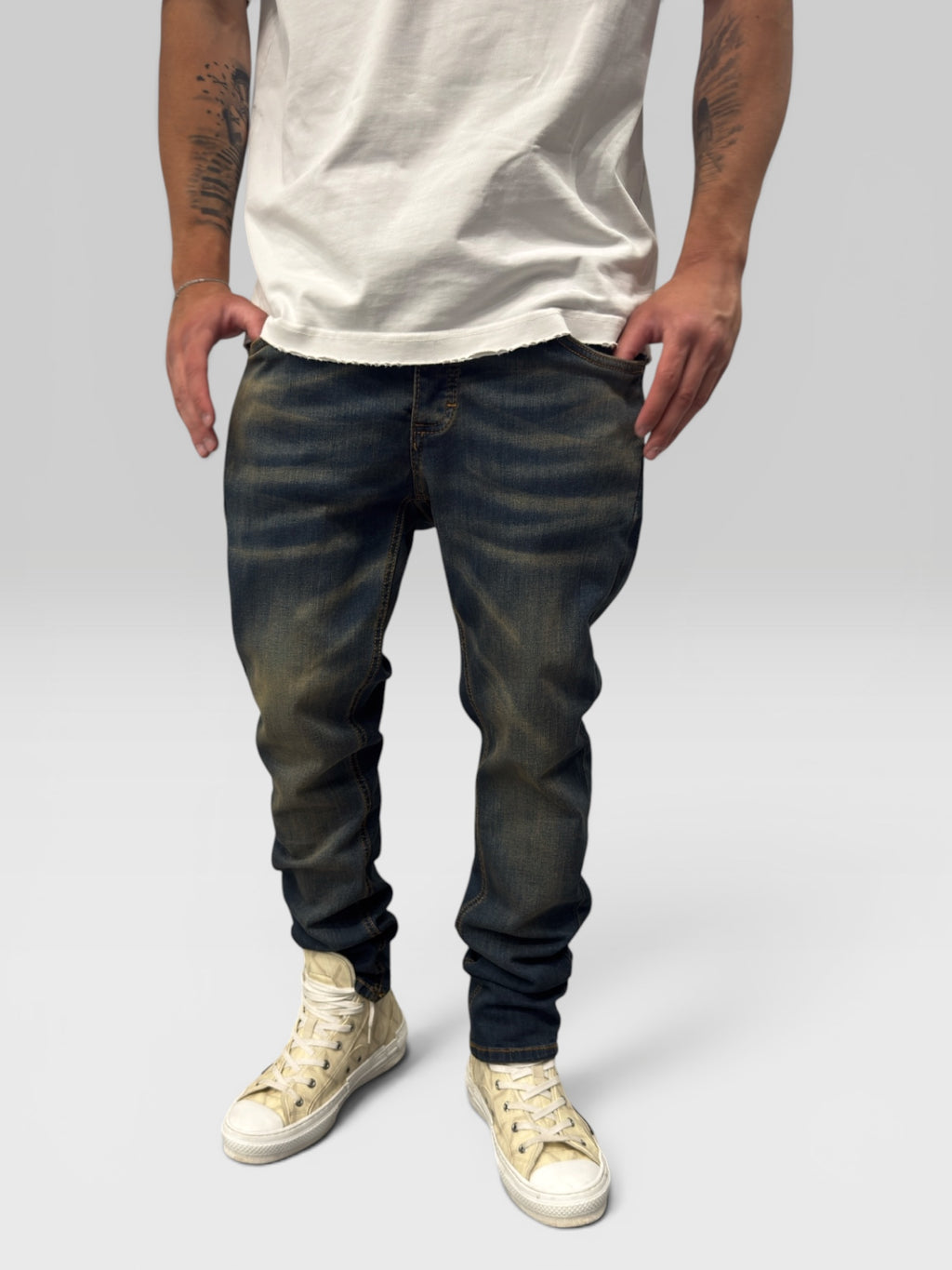 Jeans Prince Blu Stone Washed