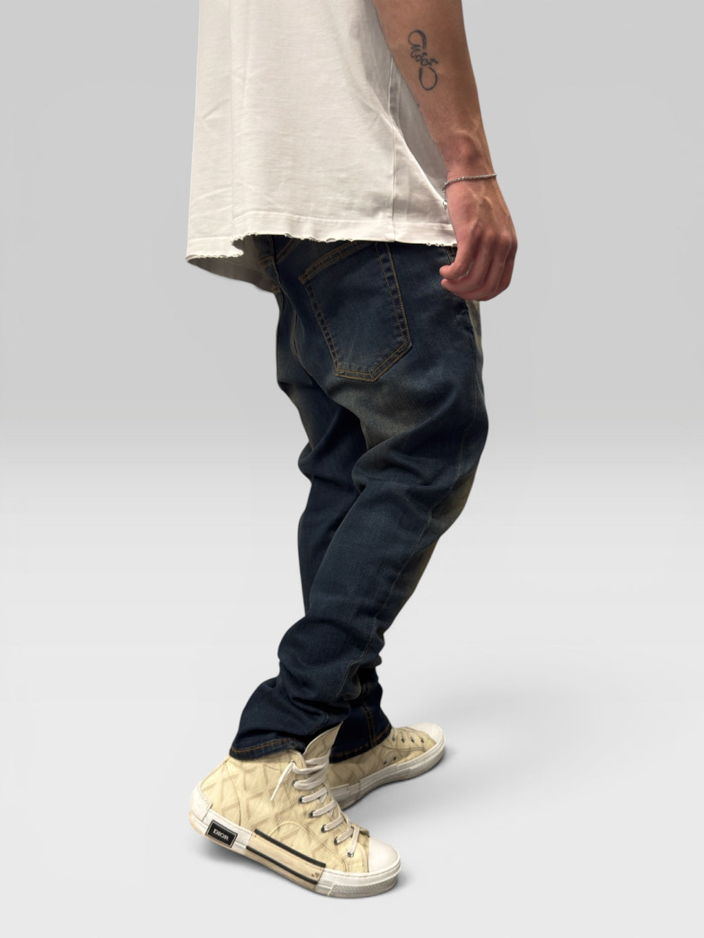 Jeans Prince Blu Stone Washed