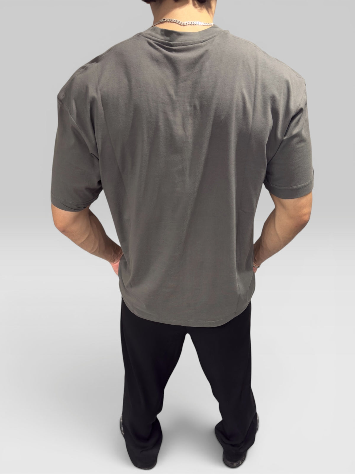 T-shirt Relaxed Fit Grigia