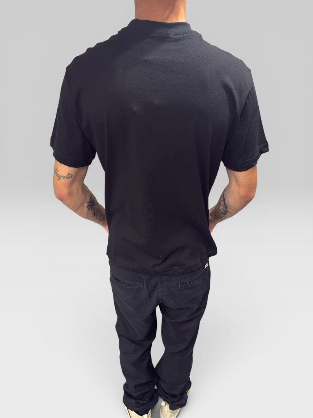 T-shirt Crop Nera