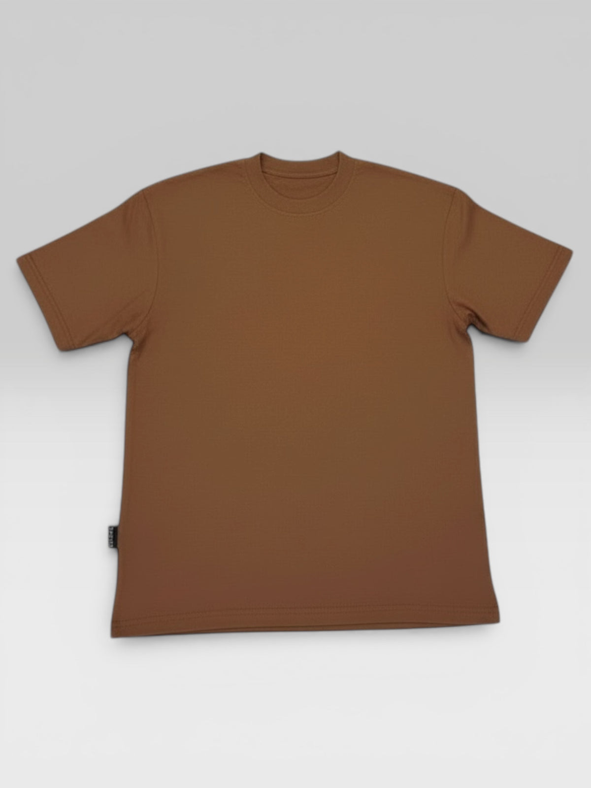 T-shirt Long Marrone