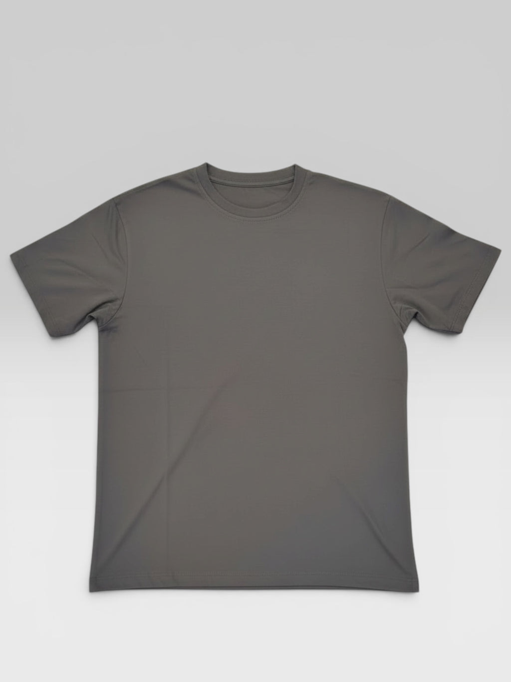 T-shirt Spalle Scese Grigia