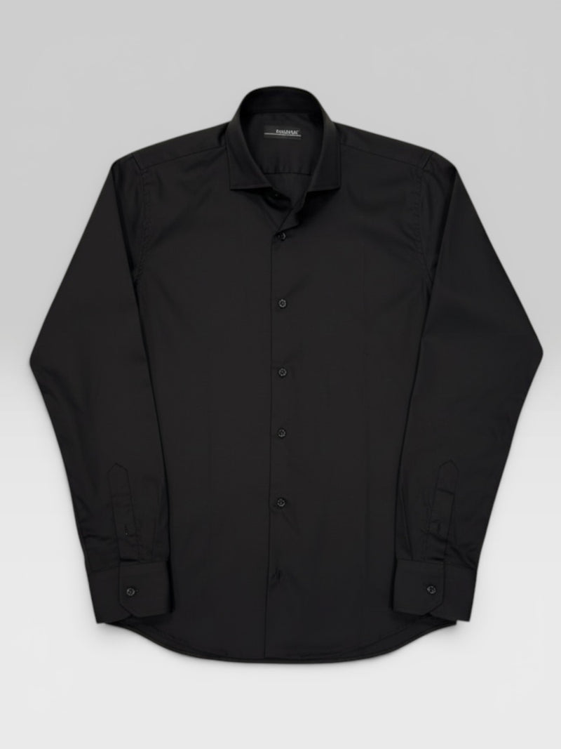Camicia Classic Fit Nera