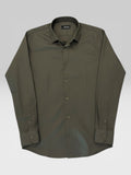 Camicia Classic Fit Verde Scuro