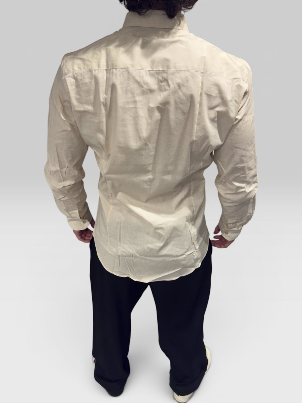 Camicia Classic Fit Beige