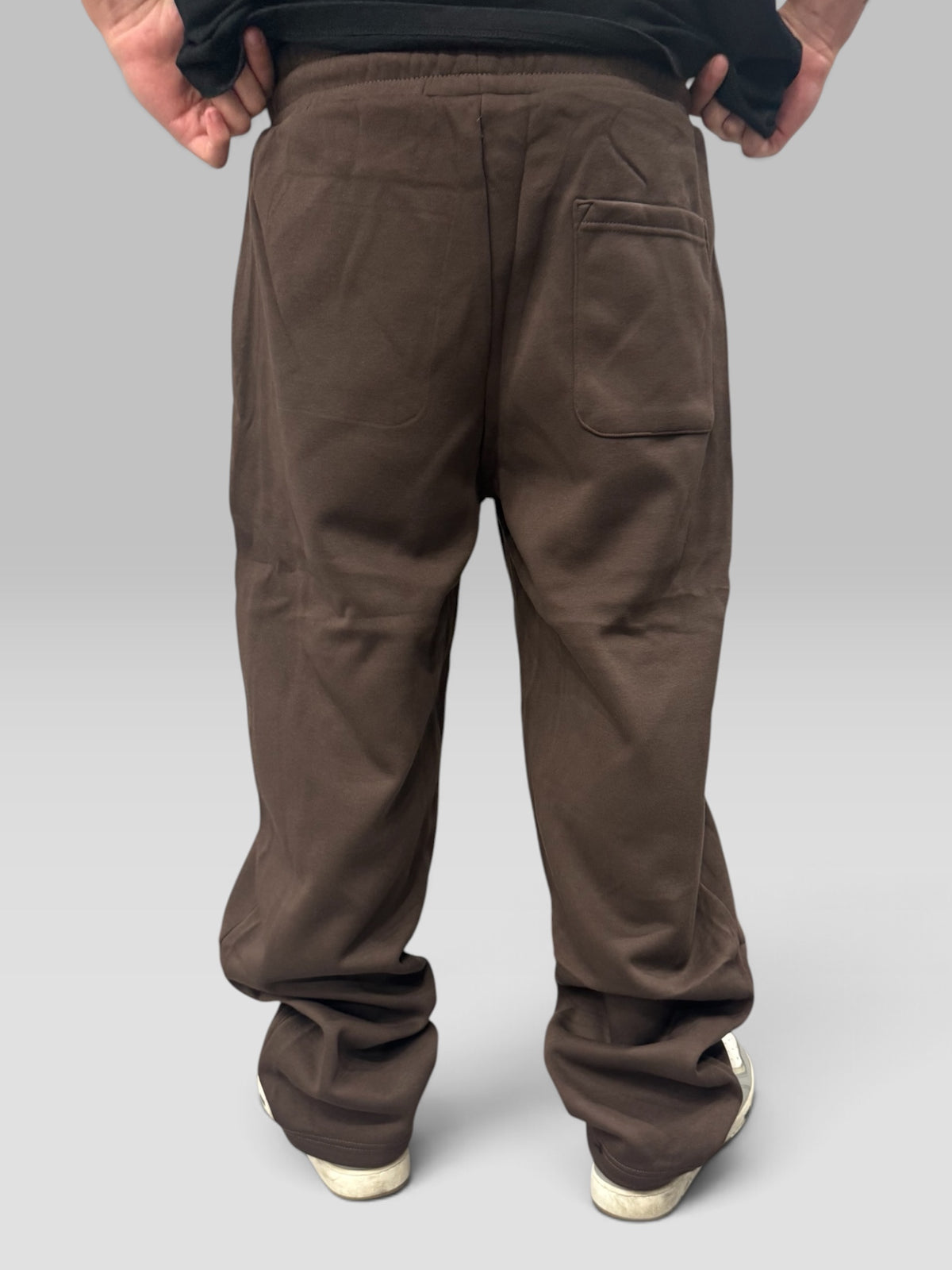 Pantalone Tuta Baggy Marrone