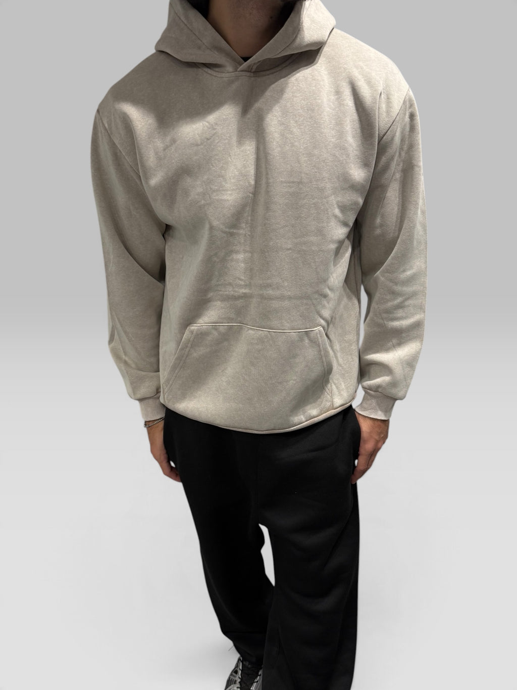 Felpa Washed Khaki