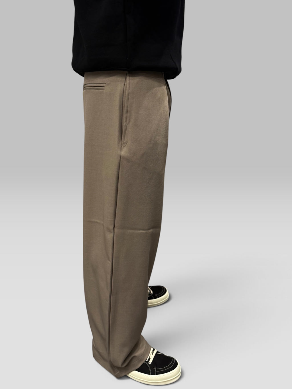 Pantalone Classico Ballon Fit Beige