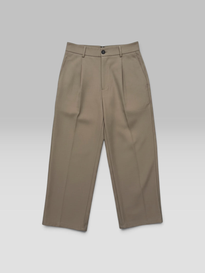 Pantalone Classico Ballon Fit Beige